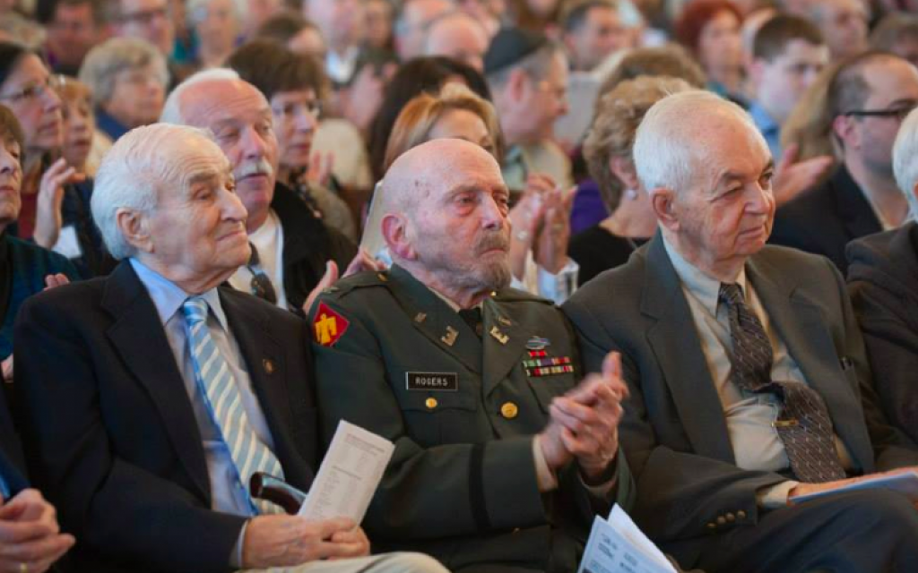 The 2015 Yom HaShoah commemoration in Boston, Massachusetts, organized by the Jewish Community Relations Council of Greater Boston (courtesy) The 2015 Yom HaShoah commemoration in Boston, Massachusetts, organized by the Jewish Community Relations Council of Greater Boston (courtesy)