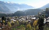 The town of Manali Anoop Pandit,  in the Indian state of Himachal Pradesh , India. (CC-BY-SA - Anoop Pandit/Wikimedia)