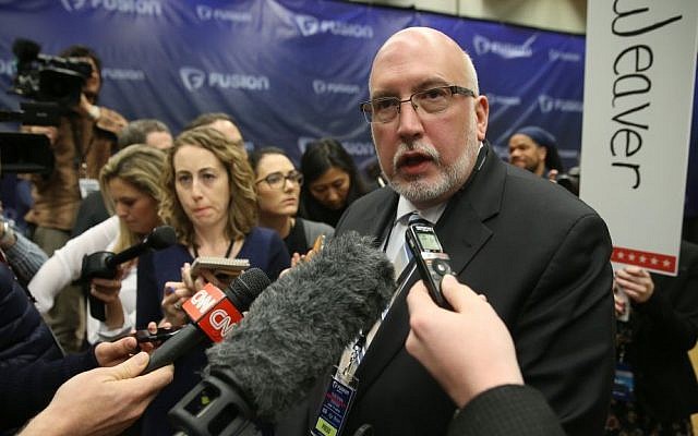 Democratic presidential candidate Bernie Sanders' campaign manager Jeff Weaver, speaks in the spin room after the Brown & Black Forum, Monday, Jan. 11, 2016, in Des Moines, Iowa. (Andrew Harnik/AP) Democratic presidential candidate Bernie Sanders' campaign manager Jeff Weaver, speaks in the spin room after the Brown & Black Forum, Monday, Jan. 11, 2016, in Des Moines, Iowa. (Andrew Harnik/AP)