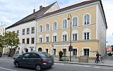 This Sept. 27, 2012 file picture shows an exterior view of Adolf Hitler's birth house , front, in Braunau am Inn, Austria. (AP Photo / Kerstin Joensson,file)