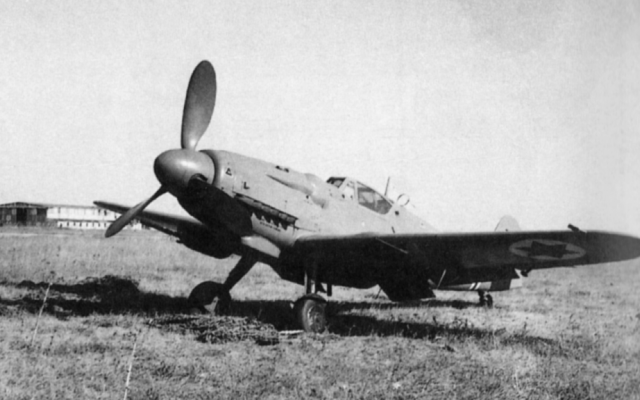 An Israeli Air Force Avia S-199 of the 101st squadron in June 1948. (Wikipedia/Public Domain)
