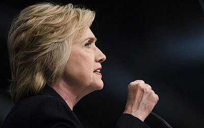 Democratic presidential candidate Hillary Clinton speaks in Philadelphia on July 8, 2016. (AP/Matt Rourke)