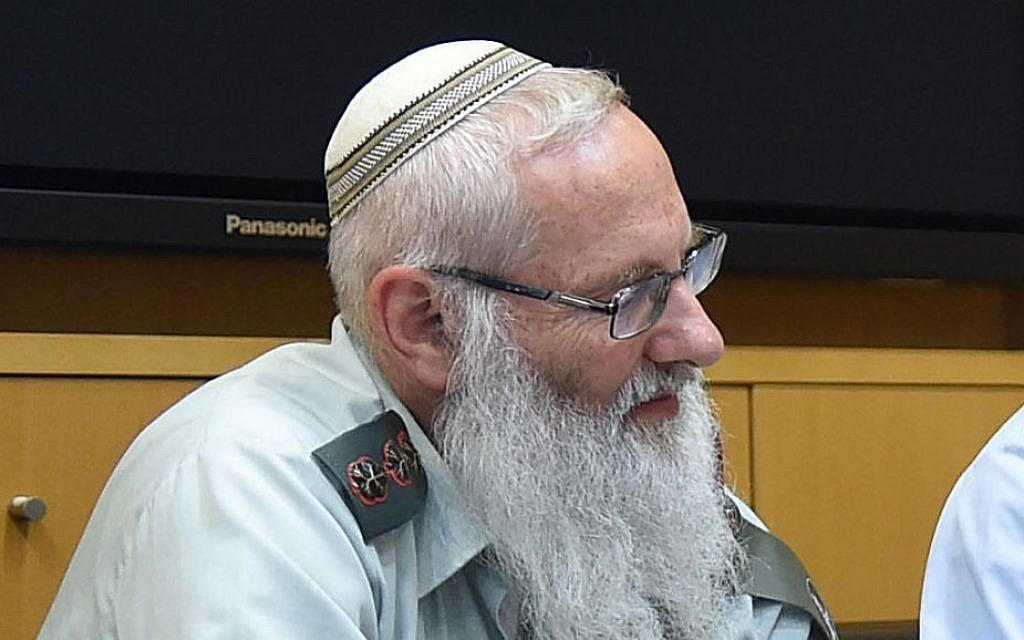 Col. Eyal Karim on April 21, 2016 (Diana Khananashvili/Defense Ministry)