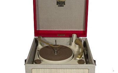 This circa 1958 Dansette player was one of the models sought after by Jewish teens in London. (Jewish Museum London) 