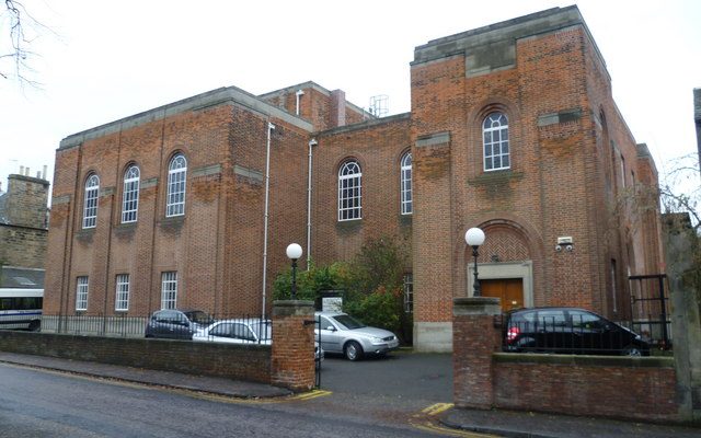 A view of the Edinburgh Hebrew Congregation synagogue, which was built in 1932. (Wikimedia Commons/via JTA) A view of the Edinburgh Hebrew Congregation synagogue, which was built in 1932. (Wikimedia Commons/via JTA)
