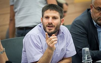 Jewish Home MK Bezalel Smotrich attends a meeting of the Constitution, Law, and Justice Committee in the Knesset on June 20, 2016. (Miriam Alster/Flash90) Jewish Home MK Bezalel Smotrich attends a meeting of the Constitution, Law, and Justice Committee in the Knesset on June 20, 2016. (Miriam Alster/Flash90)