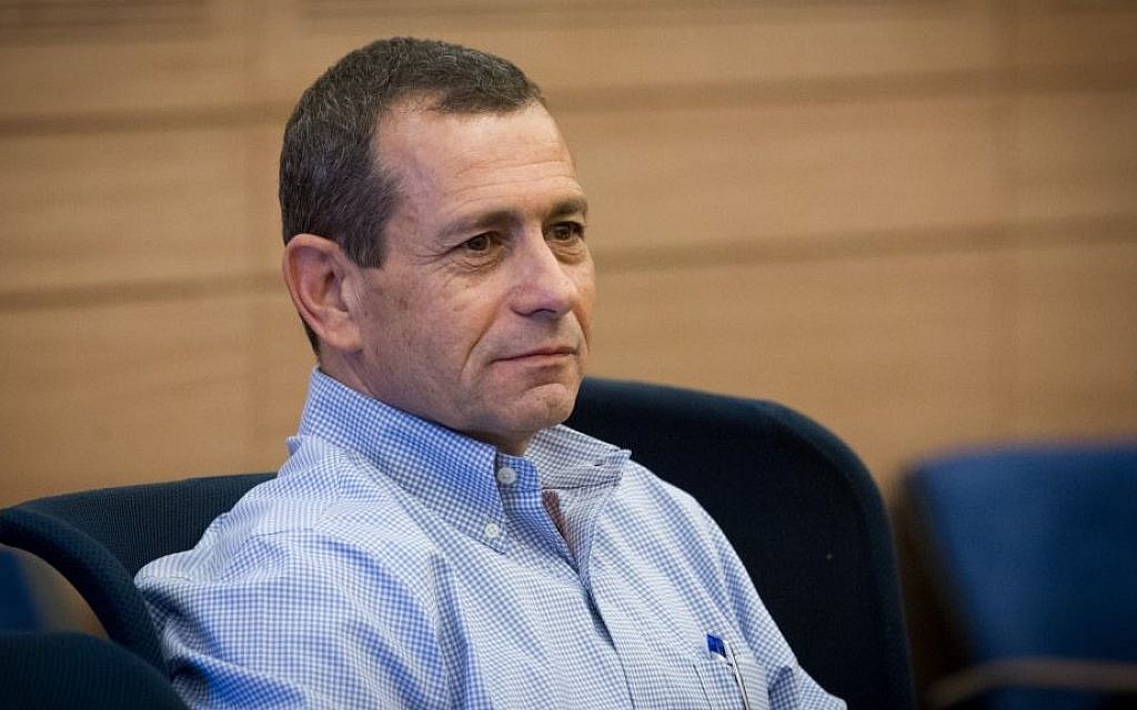Head of Shin Bet security service Nadav Argaman attends a Foreign Affairs and Defense committee meeting at the Knesset on July 12, 2016. (Miriam Alster/FLASH90)