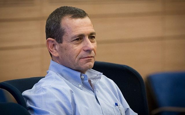Head of Shin Bet security service Nadav Argaman attends a Foreign Affairs and Defense committee meeting at the Knesset on July 12, 2016. (Miriam Alster/FLASH90) 