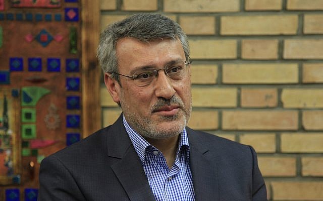 Hamid Baeidinejad, a top Iranian nuclear negotiator and head of political affairs and international security in the Ministry of Foreign Affairs. (Wikipedia/M.karbassi/CC BY-SA 4.0) Hamid Baeidinejad, a top Iranian nuclear negotiator and head of political affairs and international security in the Ministry of Foreign Affairs. (Wikipedia/M.karbassi/CC BY-SA 4.0)