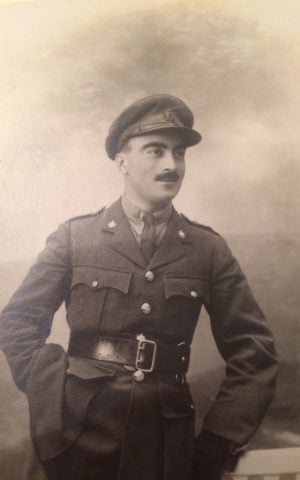 Major Bertram Cohen Tyler photo circa 1916. (Courtesy)