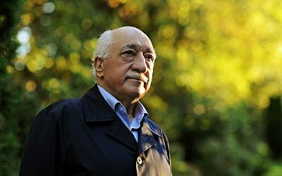 In this Sept. 24, 2013, file photo, Turkish Islamic preacher Fethullah Gulen is pictured at his residence in Saylorsburg, Pennsylvania. (AP Photo/Selahattin Sevi, File)