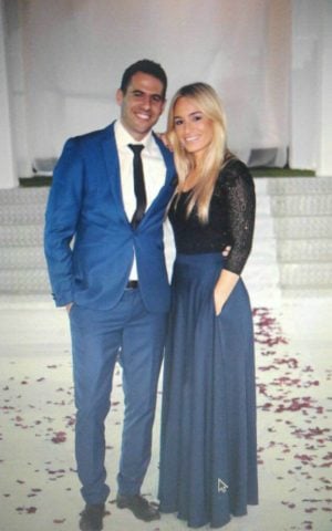 Zohar and Nicole were engaged in April 2016. Since then, their marriage is put on hold until the Israeli rabbinate accepts Nicole's US Orthodox conversion. (courtesy)