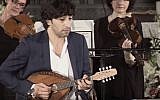 Israeli mandolin virtuoso Avi Avital performs Vivaldi's Mandolin Concerto in C Major with the Venice Baroque Orchestra on June 2, 2015.  (screen capture: YouTube)