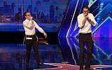 Ilan Swartz-Brownstein and Josh Leviton perform on the 'America's Got Talent' television show. (YouTube/America's Got Talent)