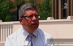 Ilnur Cevik, an aide to Turkish President Recep Tayyip Erdogan, talks to Channel 2 television in an interview aired on July 20, 2016 (screen capture)