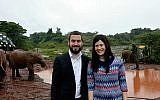 Rabbi Avromy and Sternie Super are moving to Kenya this Rosh Hashannah. (Chabad.org via JTA)
