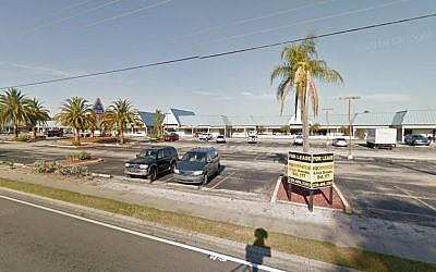 A view of the complex housing the Club Blu nightclub in Fort Meyer, Florida. (Screenshot from Google Maps)