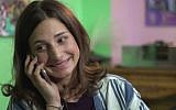 Sara Scur in a scene from 'Soon By You,' episode 2 (screen capture: YouTube)
