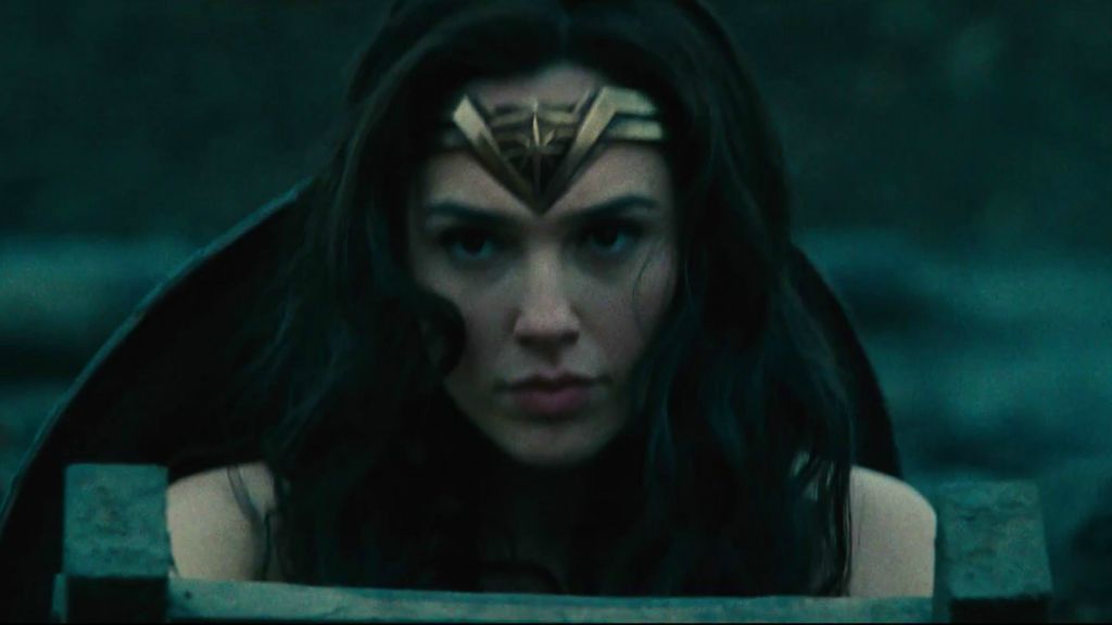 Screen shot of Israeli actress Gal Gadot depicting Wonder Woman in a trailer for Warner Brothers' "Wonder Woman." (YouTube screen capture) Screen shot of Israeli actress Gal Gadot depicting Wonder Woman in a trailer for Warner Brothers' "Wonder Woman." (YouTube screen capture)