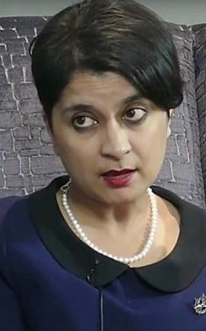Shami Chakrabarti, interviewed on J-TV, July 2016 (YouTube screenshot)