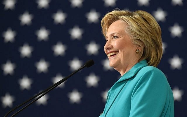 Democratic presidential candidate Hillary Clinton speaks at a campaign event in Reno, Nevada on August 25, 2016. (AFP/Josh Edelson) Democratic presidential candidate Hillary Clinton speaks at a campaign event in Reno, Nevada on August 25, 2016. (AFP/Josh Edelson)