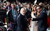 Robert De Niro arrives for the opening of the Sarajevo Film Festival in Sarajevo, Bosnia, August 12, 2016. (AP)