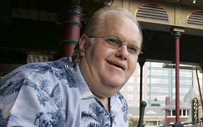 In this June 27, 2007, file photo Lou Pearlman poses outside his office's at Church Street Station in Orlando, Florida. (AP Photo/John Raoux, File)