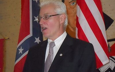 Rocky Suhayda, chair of the American Nazi Party, a neo-Nazi group based in Virginia (Wikipedia)