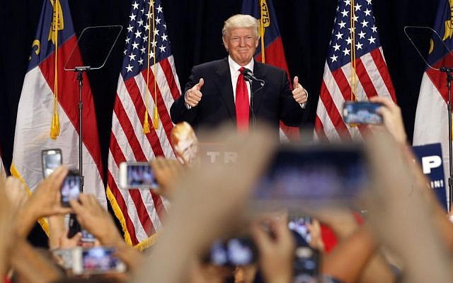 Republican presidential candidate Donald Trump delivers a campaign speech in Charlotte, North Carolina, Thursday, Aug. 18, 2016. (AP/Gerald Herbert) Republican presidential candidate Donald Trump delivers a campaign speech in Charlotte, North Carolina, Thursday, Aug. 18, 2016. (AP/Gerald Herbert)