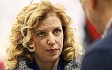 US Representative Debbie Wasserman Schultz (D-Fla. 23rd District) Dec. 19, 2015. (Andrew Burton/Getty Images via JTA)