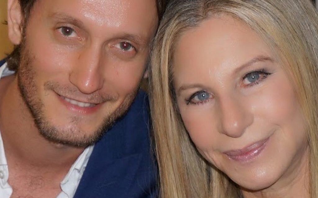 Lior Suchard and Barbra Streisand (courtesy)