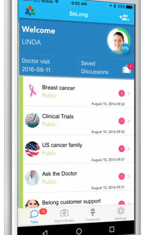 Belong's English app (Courtesy)