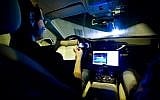 Mobileye provides technology in the area of software algorithms that could enable autonomous cars. (Moshe Shai/FLASH90)