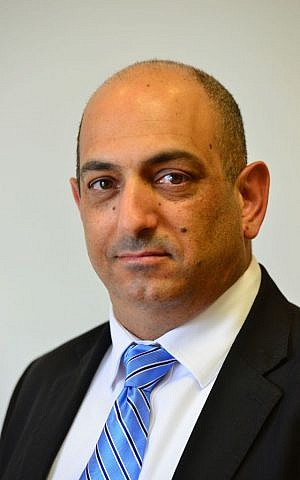 Prime Minister Benjamin Netanyahu's outgoing chief of staff David Sharan. (Kobi Gideon/GPO)