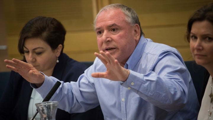 Knesset Member David Amsalem in the Knesset, on June 28, 2016 (Hadas Parush/Flash90)