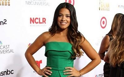 Gina Rodriguez in 2014 (Wikimedia Commons, Richard Sandoval, CC BY-SA 2.0)