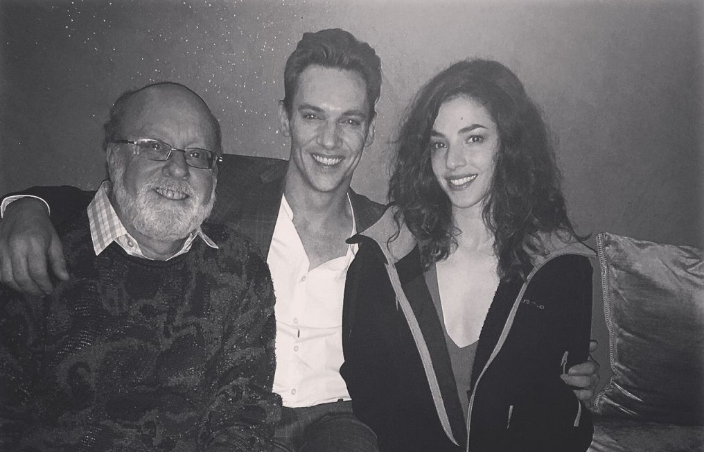 Kaplan with Rhys Meyers and Thirlby on the set in Morocco (Courtesy Howard Kaplan)
