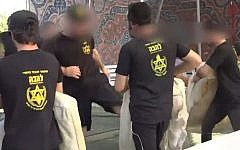 Lehava summer camp 2016 (Screen capture: Ynet)