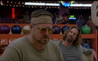 John Goodman plays Walter Sobchak in the 1998 Coen brothers film 'The Big Lebowski.' (screen capture: YouTube)