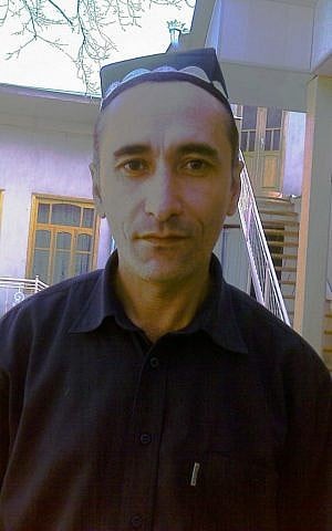 Uzbek dissident Kudrat Rasulov. (Tulkin Karayev via AP)