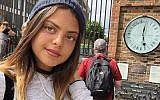 Yovel Levkovski, 18, was lightly injured in a stabbing attack in London on Wednesday August 3, 2016.  (Yuval Levkovski)