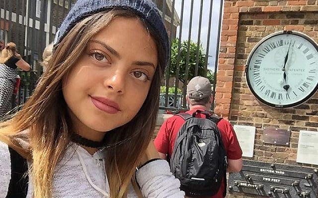 Yovel Levkovski, 18, was lightly injured in a stabbing attack in London on Wednesday August 3, 2016. (Yuval Levkovski) Yovel Levkovski, 18, was lightly injured in a stabbing attack in London on Wednesday August 3, 2016. (Yuval Levkovski)