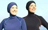 Illustrative photo of a burqini (YouTube screen capture)