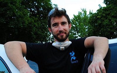 IsraAID's Navonel Glick (Facebook photo)