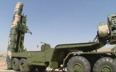 Russian-made, S-300 long-range missiles at the Fordo nuclear site in central Iran, August 28, 2016. (Screenshot/Press TV)