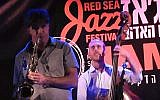 A jam session at the 2014 Red Sea Jazz festival (YouTube screenshot)