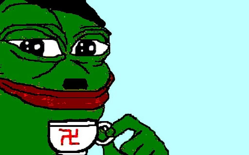 Pepe the Frog, an internet meme, has become a symbol of the alt-right. (Twitter/Lior Zaltzman) Pepe the Frog, an internet meme, has become a symbol of the alt-right. (Twitter/Lior Zaltzman)