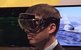 Elbit's wearable heads-up display (YouTube screen capture)