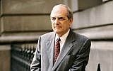 Steven Hill appeared in 225 episodes of “Law & Order” from 1990 to 2000. (NBCU Photo Bank/Getty Images via JTA)