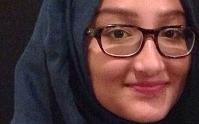 British schoolgirl Kadiza Sultana, who joined Islamic State and was killed in an airstrike. (London Metropolitan Police) British schoolgirl Kadiza Sultana, who joined Islamic State and was killed in an airstrike. (London Metropolitan Police)
